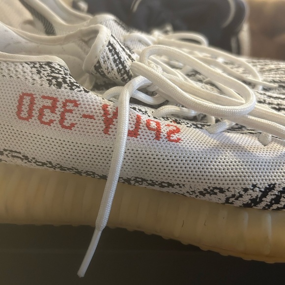 Adidas Zebra Yeezy’s. Size 11. - Picture 4 of 7